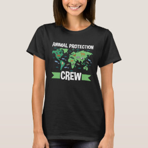 Camiseta Animales por gente activista animal rescatan a la 