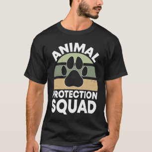 Camiseta Animales por gente activista animal rescatan a la 