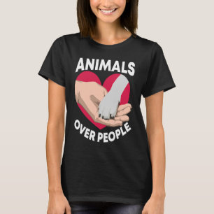 Camiseta Animales por gente activista animal rescatan a la 