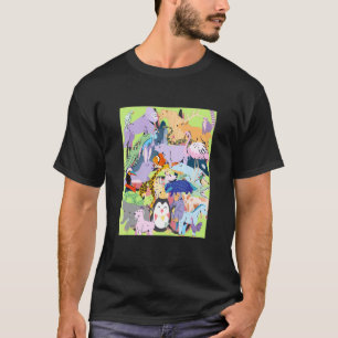 Camiseta Animales Reino de los Animales Amor Animal Paraíso