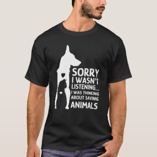 Camiseta Animales Rescatados Gatos Perros Bienestar Animal