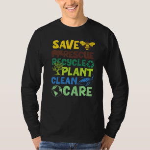 Camiseta Animales rescatados Rescate animal Salvar abejas 1