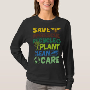 Camiseta Animales rescatados Rescate animal Salvar abejas 1