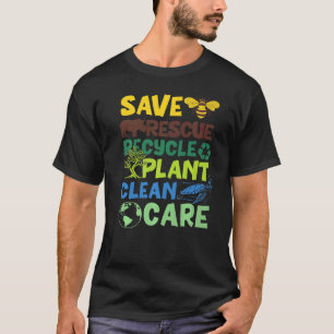 Camiseta Animales rescatados Rescate animal Salvar abejas 1