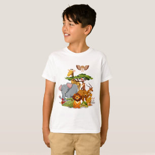 Camiseta Animales salvajes
