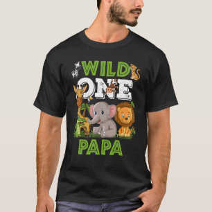 Camiseta Animales salvajes de la Jungla Safari de cumpleaño