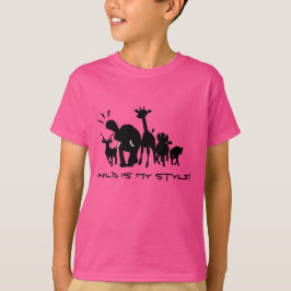 Camiseta Animales salvajes de Safari