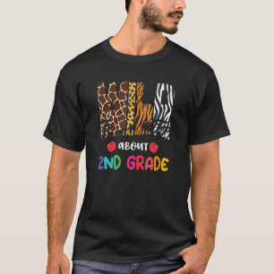 Camiseta Animales salvajes de Safari de 2º Grado de vuelta