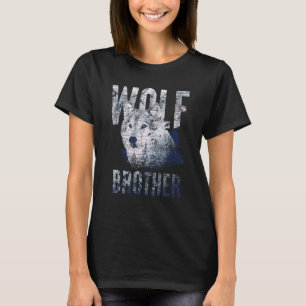 Camiseta Animales salvajes Niños niños entregan lobo animal