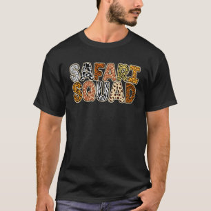 Camiseta Animales salvajes Safari Squad