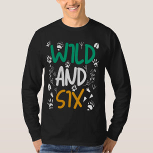 Camiseta Animales salvajes y seis divertidos zoológicos Saf