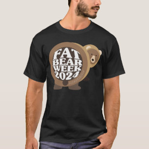 Camiseta animales, semana de oso gordo, semana de oso gordo