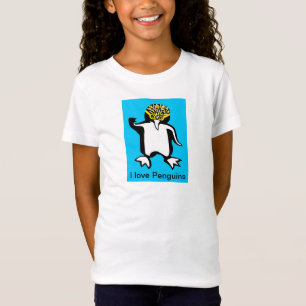 Camiseta Animales silvestres - Amo los PENGUINS - Antártida