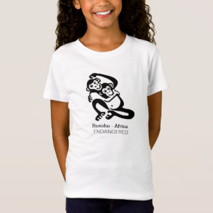 Camiseta Animales silvestres - BONOBO - Animales en peligro