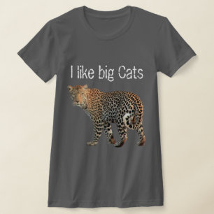 Camiseta Animales silvestres leopardo