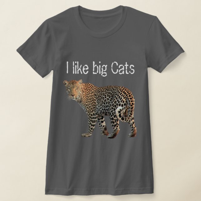 Camiseta Animales silvestres leopardo (Distribución)