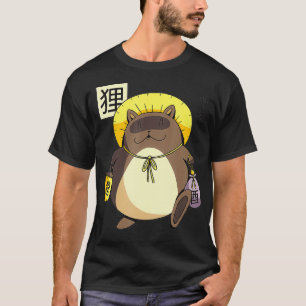 Camiseta Animales Tanuki Japoneses de Marten Dog BakeDanuki