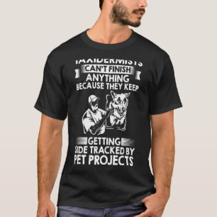 Camiseta Animales Taxidermistas Masculinos Montando Animale