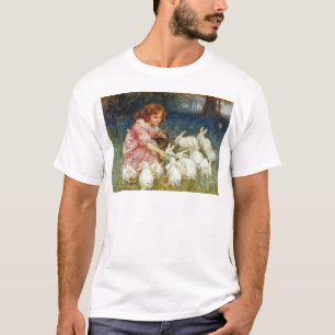 Camiseta Animales Tiernos Vintage de Pascua