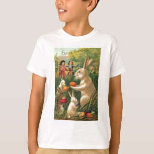 Camiseta Animales Tiernos Vintage de Pascua
