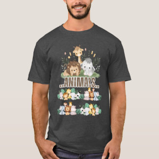 Camiseta Animales vintage