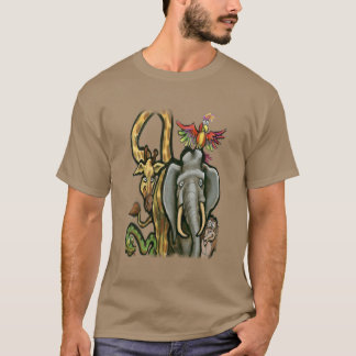 Camiseta Animales zoológicos