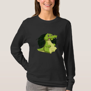 Camiseta Animales zoológicos de Cute Alligator Reptiles Pon