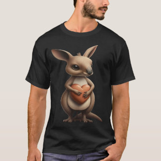 Camiseta Animales zoológicos para niños cutan canguro Austr
