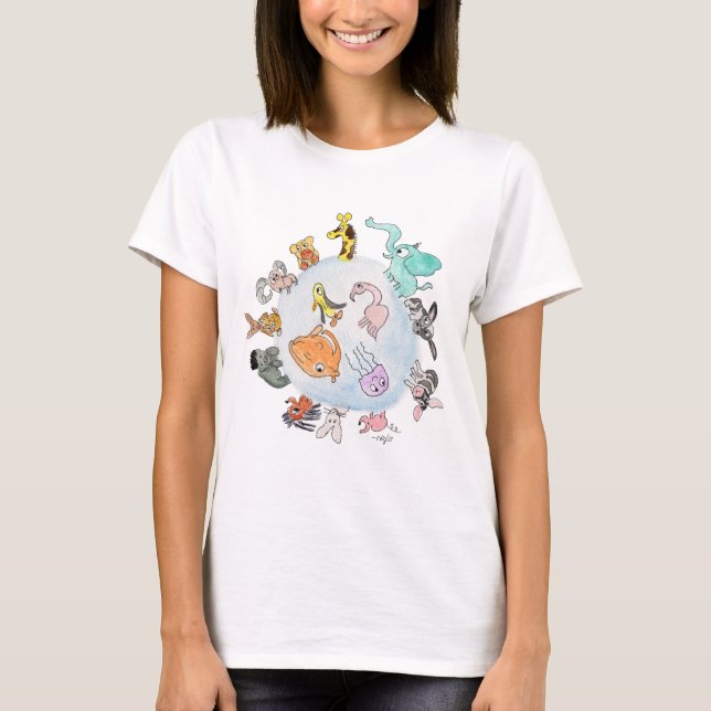 Camiseta Animals of the World T-Shirt (Anverso)