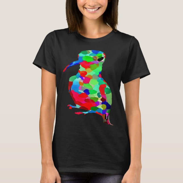 Camiseta AnimalsAtPlay Bright Colorful Hummingbird (Anverso)