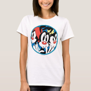 Camiseta Animaniacs   Gráfico circular de hermanos Warner