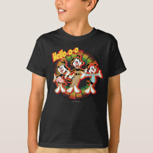 Camiseta Animaniacs Gráfico de ecualizador de retro de He