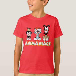 Camiseta Animaniacs Gráfico de Warner Siblings "No Evil"