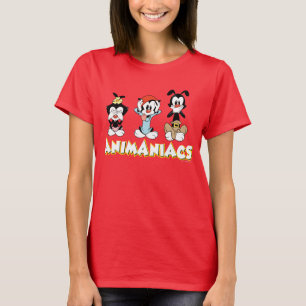 Camiseta Animaniacs   Gráfico de Warner Siblings "No Evil"