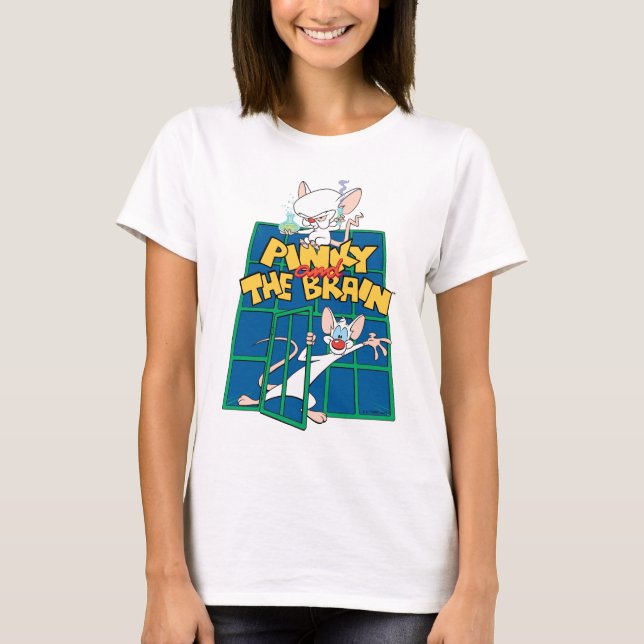 Camiseta Animaniacs | Pinky and The Brain Cage Graphic (Anverso)