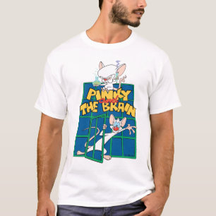 Camiseta Animaniacs   Pinky y el gráfico de la jaula del c