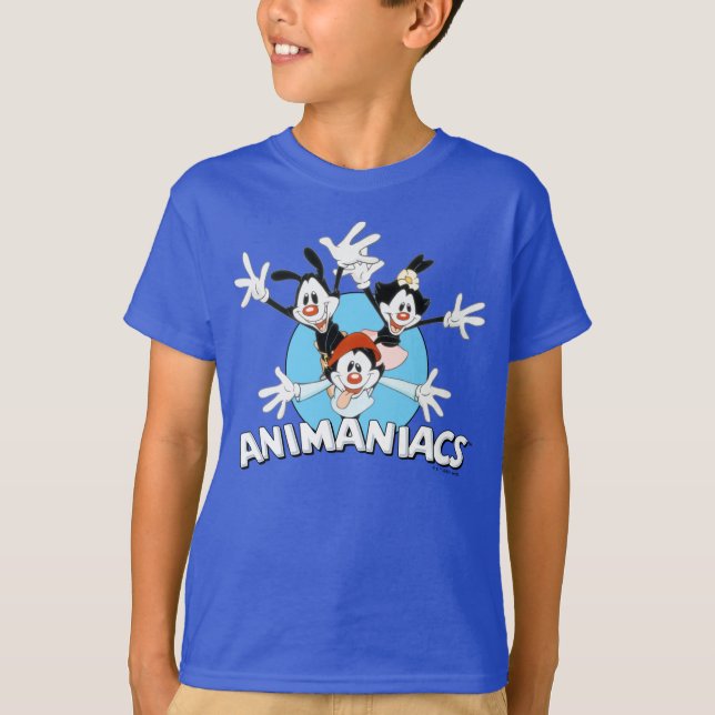Camiseta Animaniacs | Warner Siblings Arms Wide Graphic (Anverso)