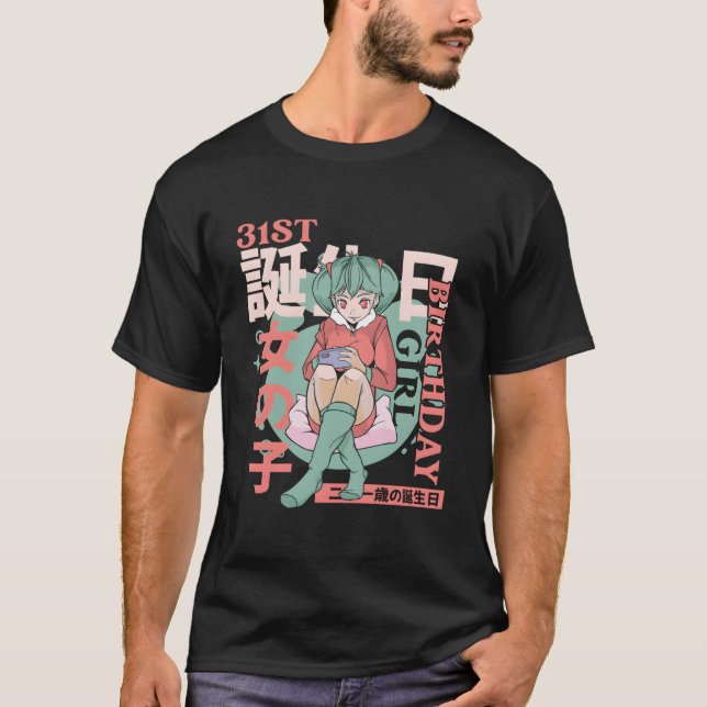 Camiseta Anime 31 Bday 31Th Kawaii (Anverso)