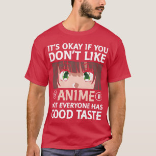 Camiseta anime amante del anime divertido amigos del anime