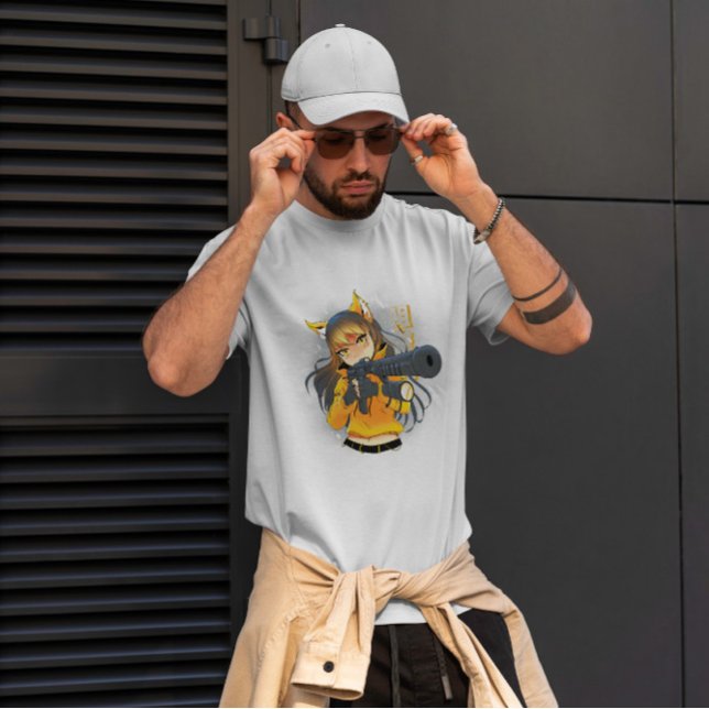 Camiseta Anime Army Fox Chica (Subido por el creador)