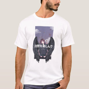 Camiseta Anime Art For Women Adolescentes Chicas Anime Merc
