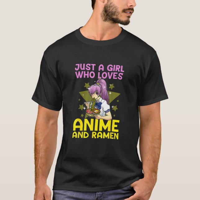 Camiseta Anime Art For Women Adolescentes Chicas Anime Merc (Anverso)