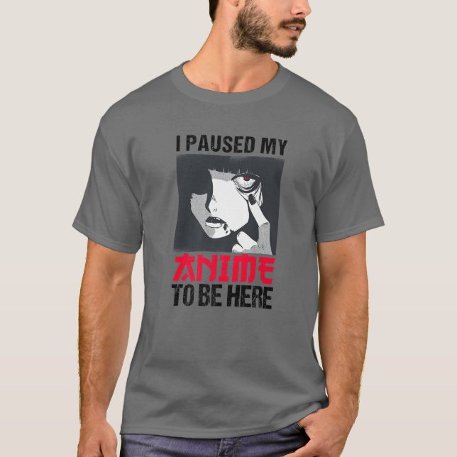 Camiseta Anime Art For Women Chicas Emo Scene Anime Avers (Anverso)