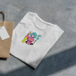 Camiseta Anime Artist Chica