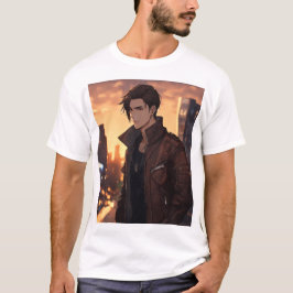 Camiseta "Anime Attitude Vibes T-Shirt