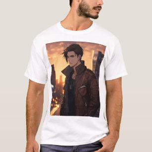 Camiseta "Anime Attitude Vibes T-Shirt