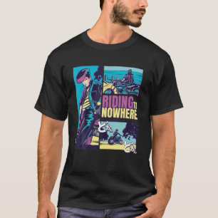 Camiseta Anime Biker Montando En Ningún Lugar - Me Permite 