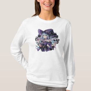 Camiseta Anime/Bruja/Halloween