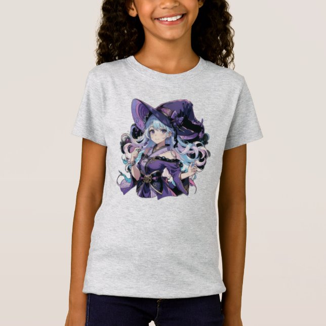 Camiseta Anime/Bruja/Halloween (Anverso)