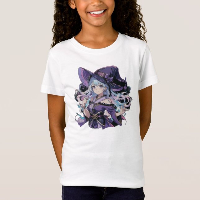 Camiseta Anime/Bruja/Halloween (Anverso)